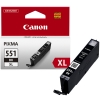 Canon CLI-551BK XL tusz czarny, zwiększona pojemność, oryginalny