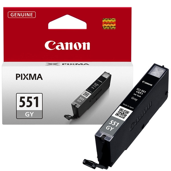 Canon CLI-551GY tusz szary, oryginalny 6512B001 018802 - 1