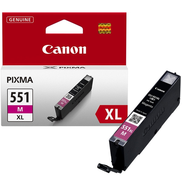 Canon CLI-551M XL tusz czerwony, zwiększona pojemność, oryginalny 6445B001 018794 - 1