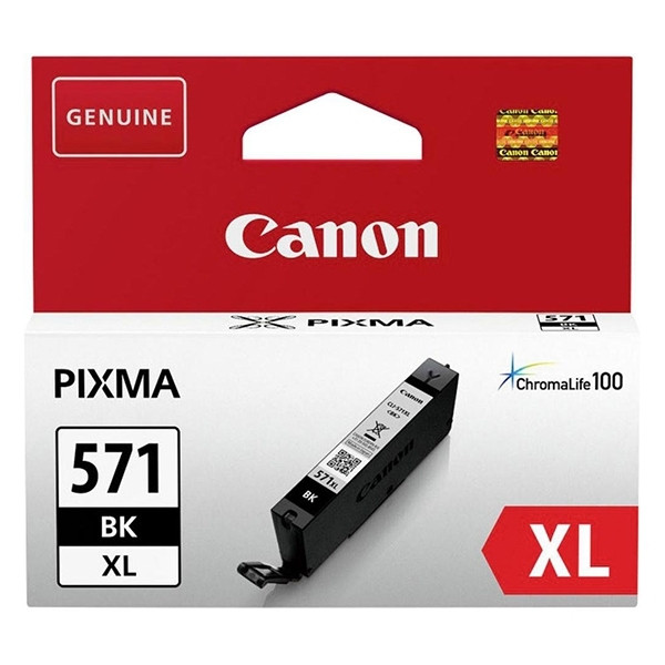 Canon CLI-571BK XL tusz czarny, zwiększona pojemność, oryginalny 0331C001 0331C001AA 017244 - 1