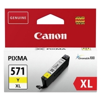 Canon CLI-571Y XL tusz żółty, zwiększona pojemność, oryginalny 0334C001 0334C001AA 017256