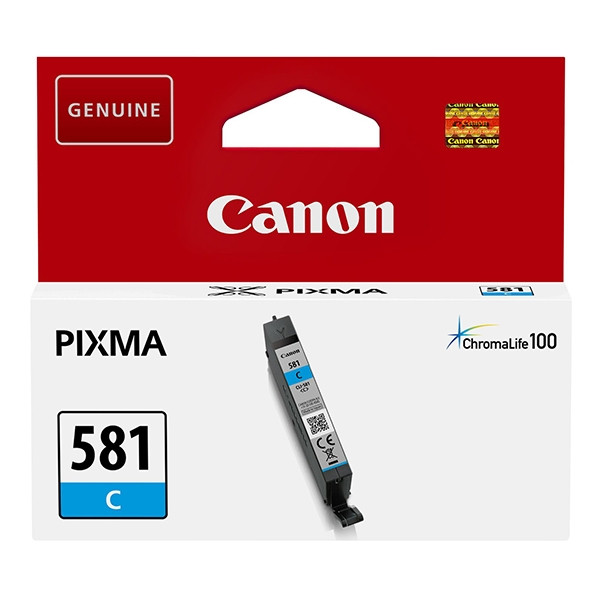 Canon CLI-581C tusz niebieski, oryginalny 2103C001 017442 - 1