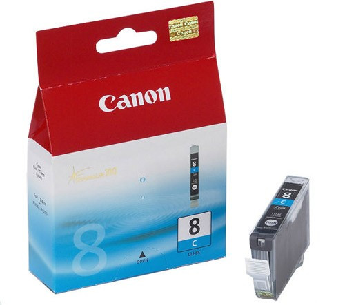 Canon CLI-8C tusz niebieski, oryginalny 0621B001 018055 - 1