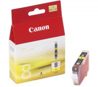 Canon CLI-8Y tusz żółty, oryginalny 0623B001 018065