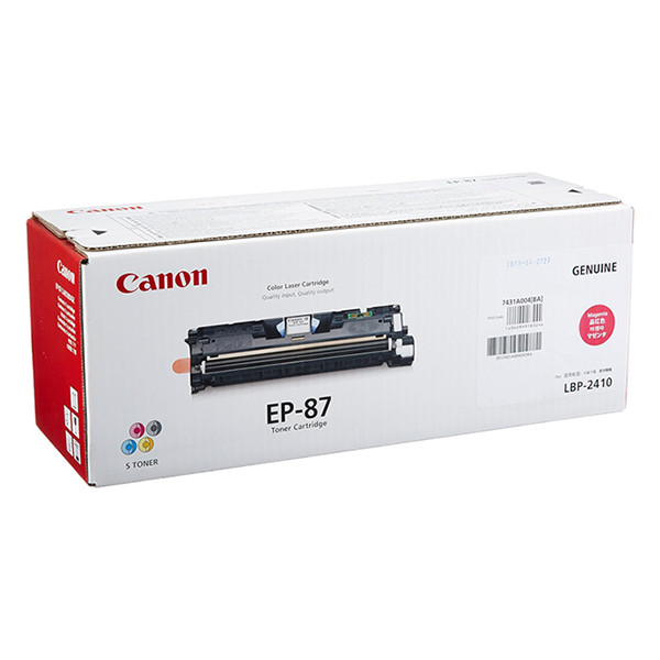 Canon EP-87M toner czerwony, oryginalny 7431A003 032840 - 1