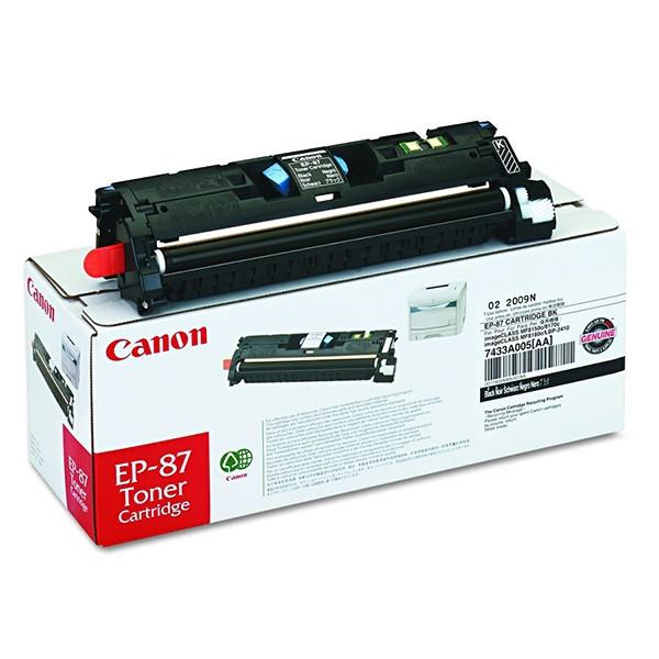 Canon EP-87 BK toner czarny, oryginalny 7433A003 032830 - 1