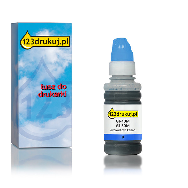 Canon GI-40C tusz niebieski, wersja 123drukuj 017543 - 1
