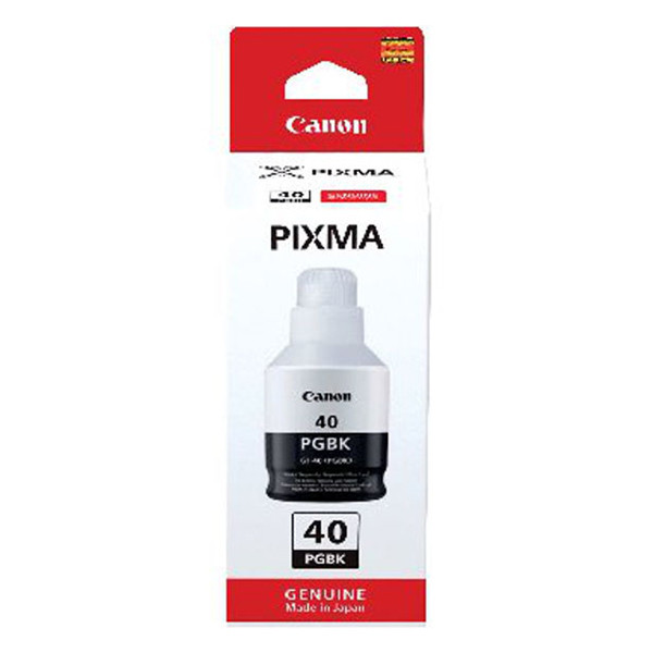 Canon GI-40PGBK tusz czarny, oryginalny 3385C001 017540 - 1