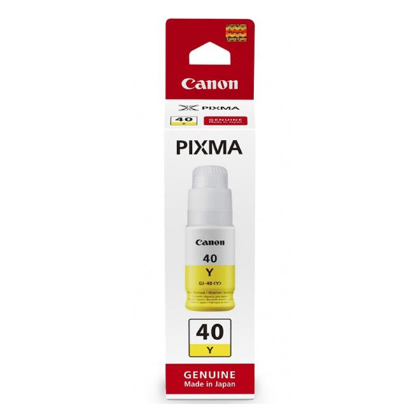 Canon GI-40Y tusz żółty, oryginalny 3402C001 017546 - 1