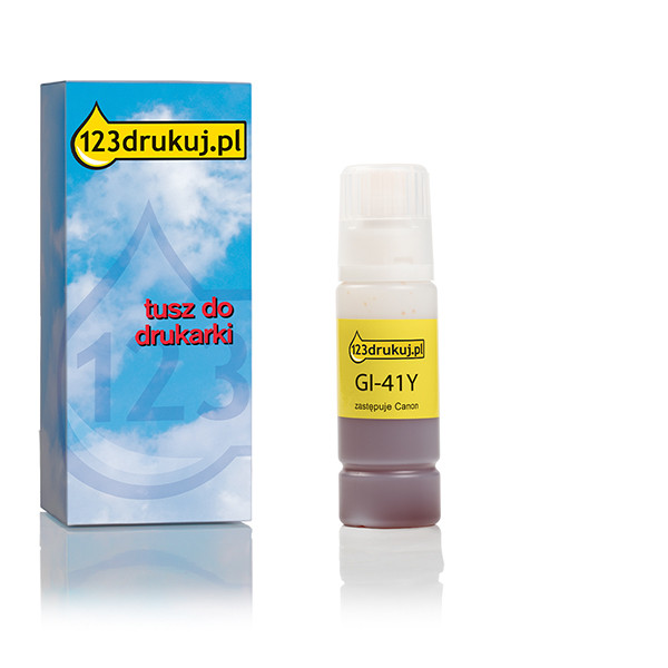 Canon GI-41Y tusz żółty, wersja 123drukuj 4545C001C 016037 - 1