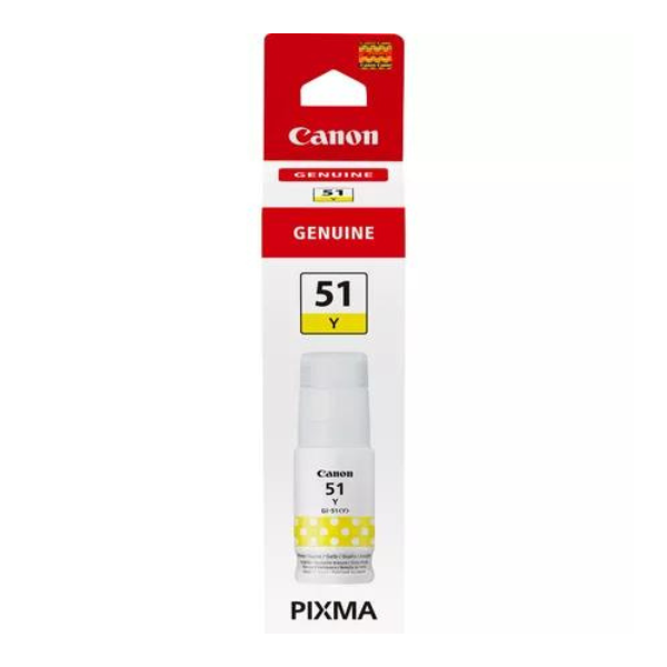 Canon GI-51Y tusz żółty, oryginalny 4548C001 016024 - 1