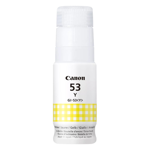 Canon GI-53Y tusz żółty, oryginalny 4690C001 016060 - 1