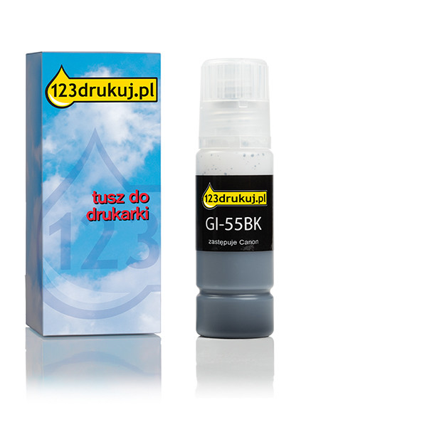 Canon GI-55BK tusz czarny, wersja 123drukuj 6292C001C 017633 - 1
