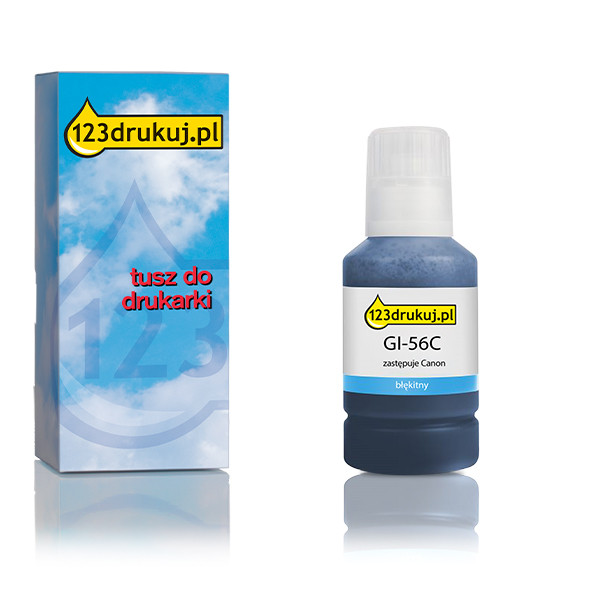 Canon GI-56C tusz niebieski, wersja 123drukuj 016049 - 1
