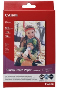 Canon GP-501 błyszczący papier fotograficzny 170 gramów 10 x 15, (50 kartek)  064585