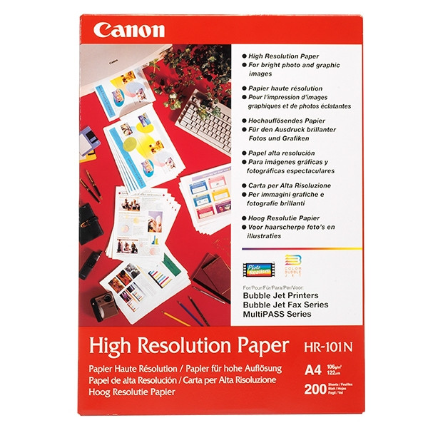 Canon HR-101N papier fotograficzny High Resolution A4 (zawartość 50 kartek) 1033A002AB 064500 - 1