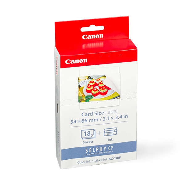 Canon KC-18IF tusz + papier, oryginalny 7741A001AA 7741A001AH 018015 - 1