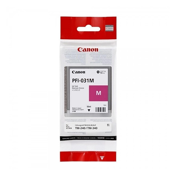 Canon PFI-031M tusz czerwony, oryginalny 6265C001 017664 - 1