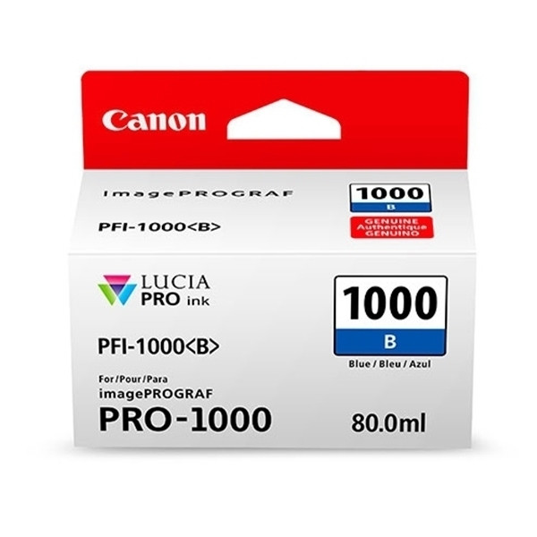Canon PFI-1000B tusz intensywny błękit, oryginalny 0555C001 010144 - 1