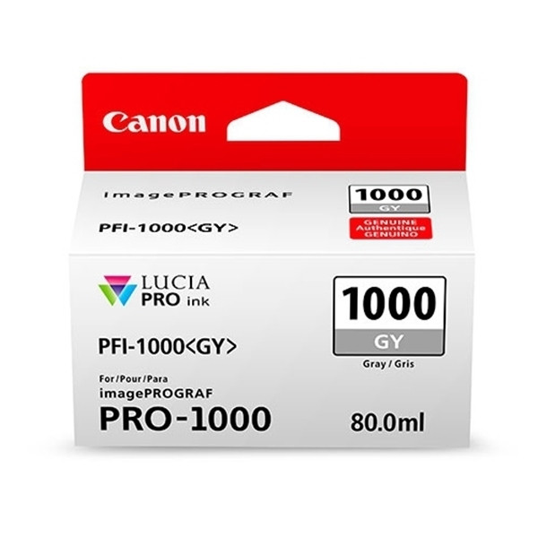 Canon PFI-1000GY tusz szary, oryginalny 0552C001 010138 - 1