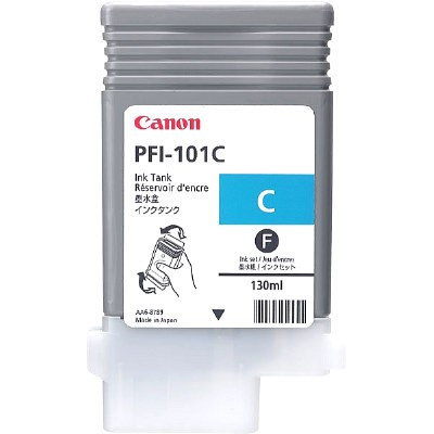 Canon PFI-101C tusz niebieski, oryginalny 0884B001 018254 - 1