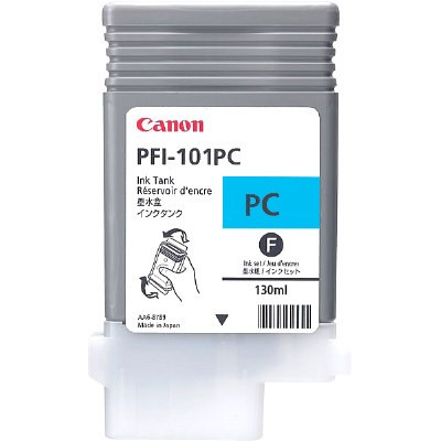 Canon PFI-101PC tusz foto niebieski, oryginalny 0887B001 018260 - 1
