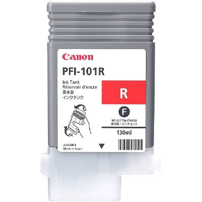 Canon PFI-101R tusz intensywna czerwień, oryginalny 0889B001 018264 - 1