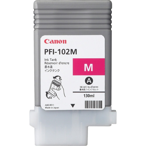 Canon PFI-102M tusz czerwony, oryginalny 0897B001 018210 - 1