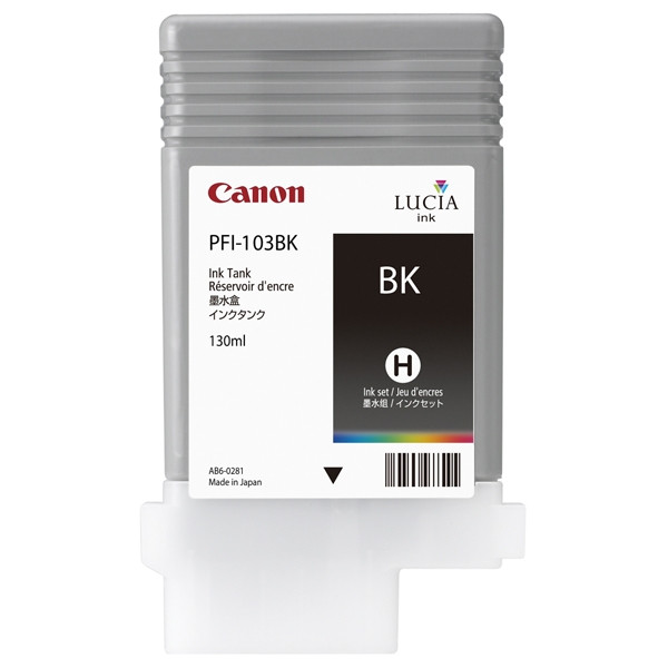 Canon PFI-103BK tusz czarny, oryginalny 2212B001 018275 - 1