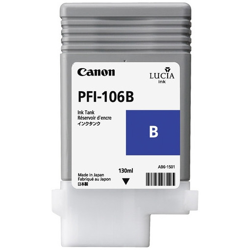 Canon PFI-106B tusz intensywny błękit, oryginalny 6629B001 018920 - 1