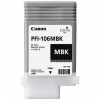Canon PFI-106MBK tusz matowy czarny, oryginalny