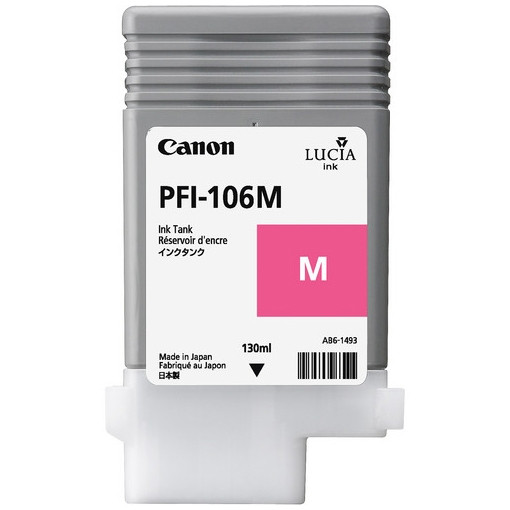 Canon PFI-106M tusz czerwony, oryginalny 6623B001 018904 - 1