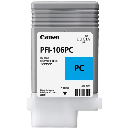 Canon PFI-106PC tusz foto niebieski, oryginalny 6625B001 018908 - 1