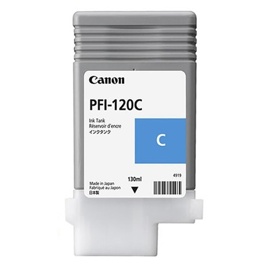 Canon PFI-120C tusz niebieski, oryginalny 2886C001AA 018428 - 1