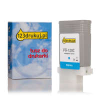 Canon PFI-120C tusz niebieski, wersja 123drukuj