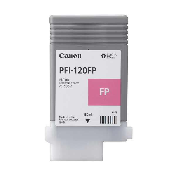 Canon PFI-120FP tusz różowy, oryginalny 3499C001 017602 - 1