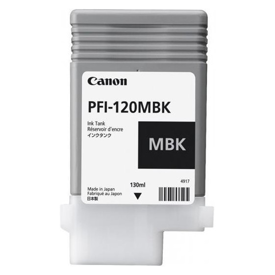 Canon PFI-120MBK tusz matowy czarny, oryginalny 2884C001AA 018424 - 1