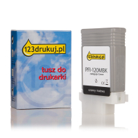 Canon PFI-120MBK tusz matowy czarny, wersja 123drukuj