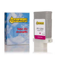 Canon PFI-120M tusz czerwony, wersja 123drukuj