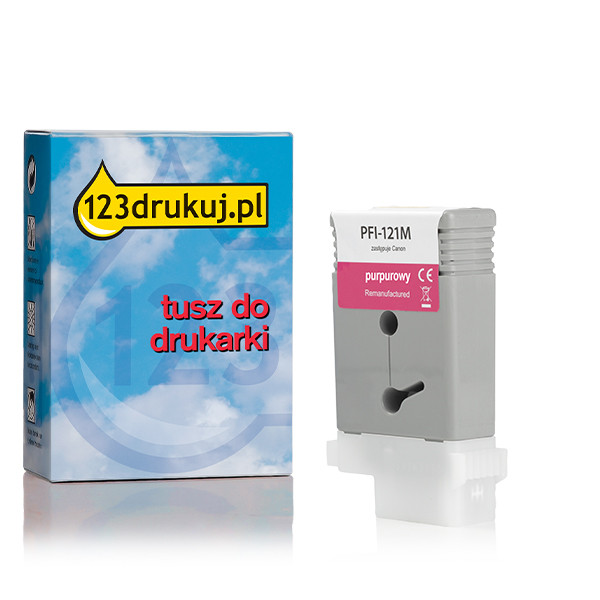 Canon PFI-121M tusz czerwony, wersja 123drukuj 010533 - 1