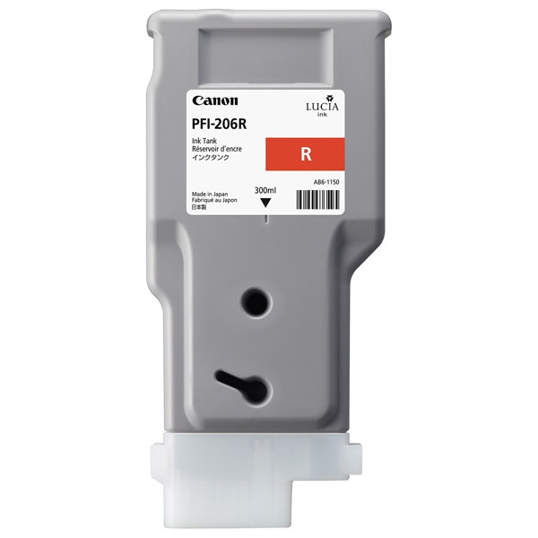 Canon PFI-206R tusz intensywna czerwień, zwiększona pojemność, oryginalny 5309B001 018940 - 1