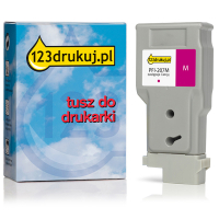 Canon PFI-207M tusz czerwony, wersja 123drukuj