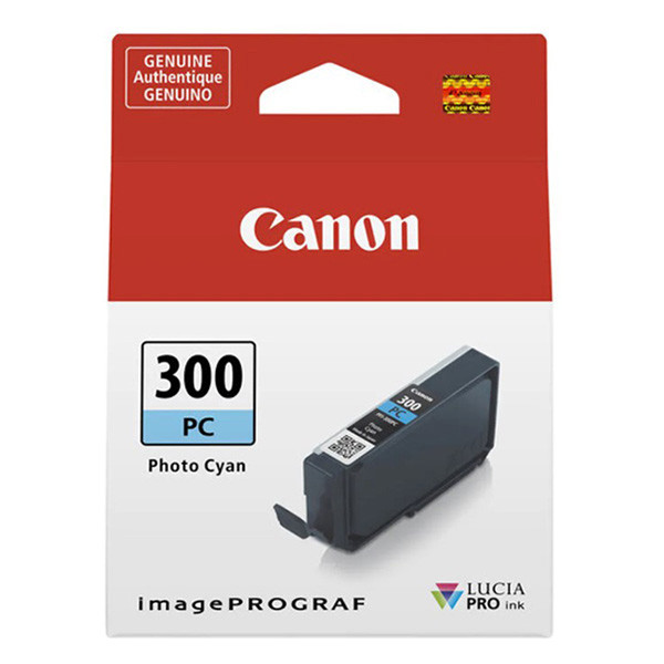 Canon PFI-300PC tusz foto niebieski, oryginalny 4197C001 011712 - 1