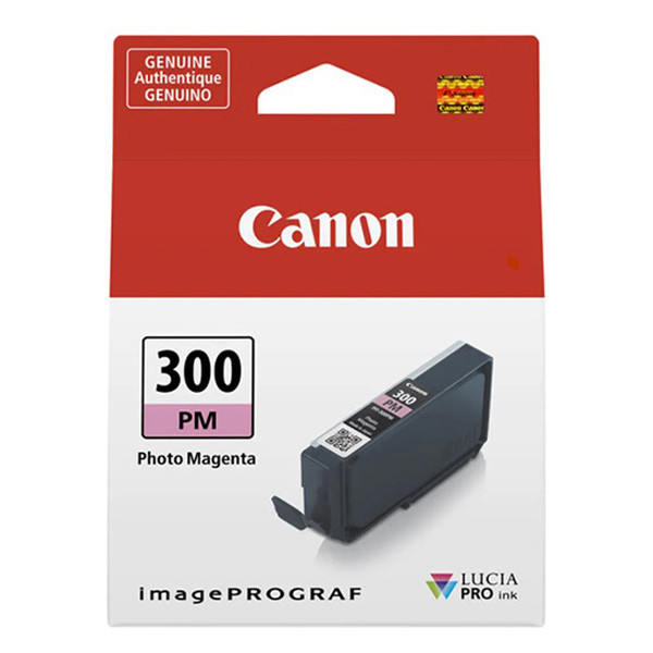 Canon PFI-300PM tusz foto czerwony, oryginalny 4198C001 011714 - 1