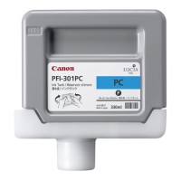 Canon PFI-301PC tusz foto niebieski, oryginalny 1490B001 018290