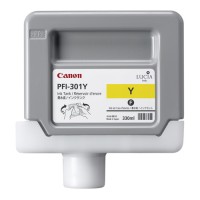 Canon PFI-301Y tusz żółty, oryginalny 1489B001 018288