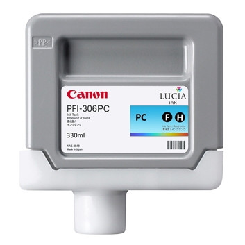 Canon PFI-306PC tusz foto niebieski, oryginalny 6661B001 018860 - 1