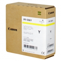Canon PFI-306Y tusz żółty, oryginalny 6660B001 018858