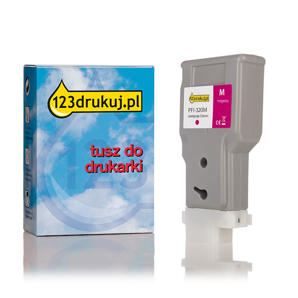 Canon PFI-320M tusz czerwony, zwiększona pojemność, wersja 123drukuj 018441 - 1