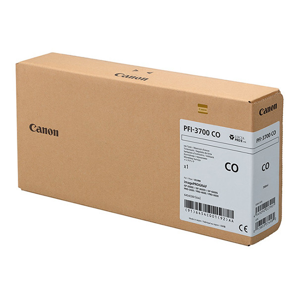 Canon PFI-3700CO optymalizator połysku, extra zwiększona pojemność, oryginalny 6454C001 010600 - 1